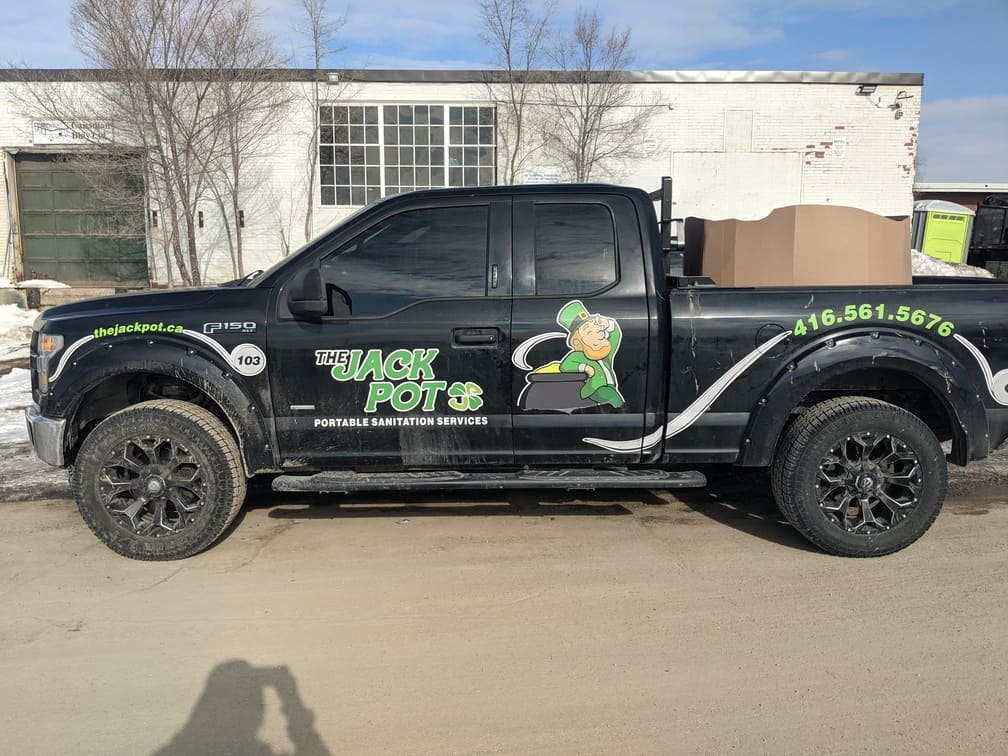 The Jackpot supervisor truck